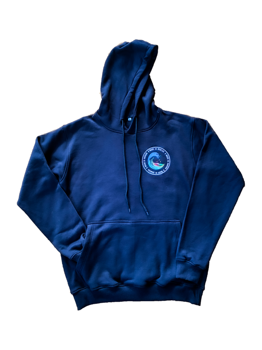 Wave Logo Embroidered Hoodie Set - Image #1